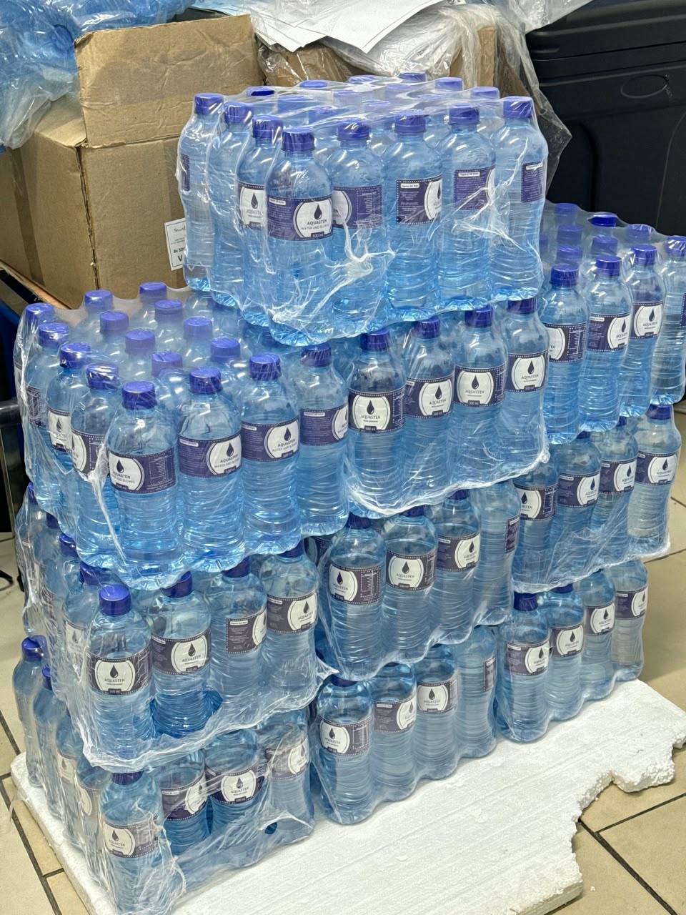 Aquasten bottled water stock